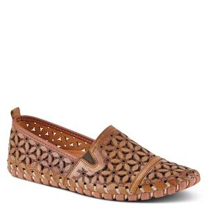 Spring Step Flowerflow Leather Loafer in Light Brown - Size 38 (7.5-8)